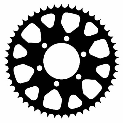 55T Stunt Rear Sprocket for Kawasaki ZX6-R 636 ER6 Z750 EX650 Stunt Racing Bike