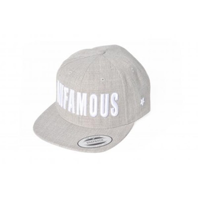SNAPBACK INFAMOUS 3D RED | GREY | BLACK Infamous Team Infms Stunt +Stickers