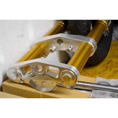 Suspension BMW K100 K75 K1100- Motogadget, up side down, custom yokes-cafe racer R9T RnineT