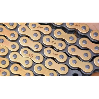 DID drive chain DID 520 VX3 G&B X-ring GOLD – 120 links