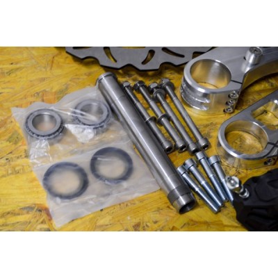 Suspension BMW K100 K75 K1100- Motogadget, up side down, custom yokes-cafe racer R9T RnineT