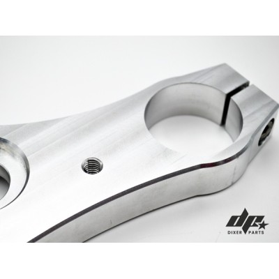 Reinforced upper triple tree clamp Yamaha R6 (2003-2005) forks 50mm Stunt