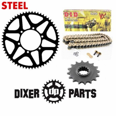 Chain drive kit 15/70 +GOLD chain -Yamaha R7 MT07 MT-07 FZ08 FZ-08 (14-23) Stunt