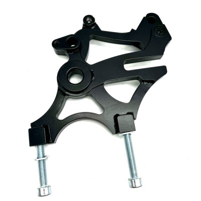 Extra Caliper Bracket Yamaha MT07 MT09 YZF R7 FJ09 FZ-07 MT-07 ABS Stunt Left Support 2014 2015 2016 2017 2018 2019 2020 2021 2022 2023 2024