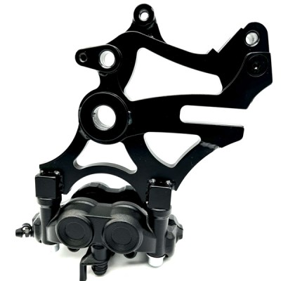 Extra Caliper Bracket Yamaha MT07 MT09 YZF R7 FJ09 FZ-07 MT-07 ABS Stunt Left Support 2014 2015 2016 2017 2018 2019 2020 2021 2022 2023 2024