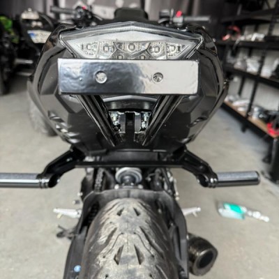 Tylny Stelaż Stalowy 12Bar + Tytan Kawasaki Z650 (2017-2024) Stunt