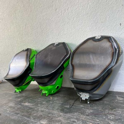 Stunt Fuel Tank Modification for Your Motorcycle – Flat Gas Tank
