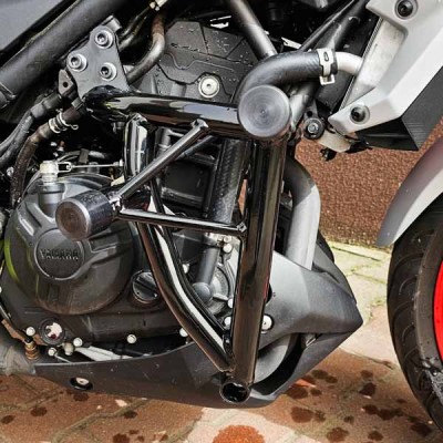 Yamaha R3 Crash Cage - (2015-2026) - MT03 YZF - Engine Guard Crash Bar Stunt
