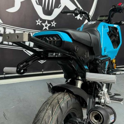Steel scrape 12bar 12 o'clock Honda MSX125 GROM (2021-2024) Subcage Titan Stunt