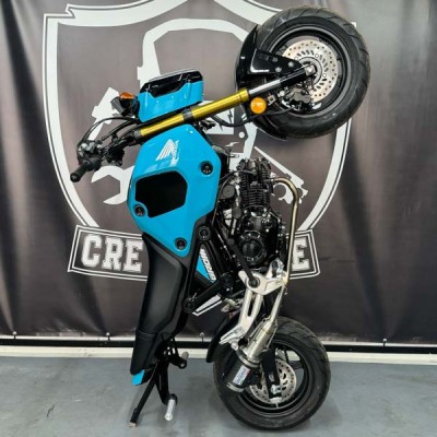 Steel scrape 12bar 12 o'clock Honda MSX125 GROM (2021-2024) Subcage Titan Stunt