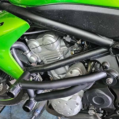 Crash Cage - Engine Guard Crash Bar Kawasaki ER-6N (2006-2011) Stunt Gymkhana