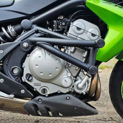 Crash Cage - Engine Guard Crash Bar Kawasaki ER-6N (2006-2011) Stunt Gymkhana