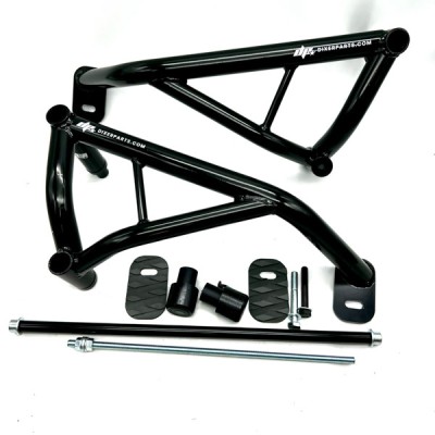 Crash Cage Engine Guard Crash Bar Suzuki GSX-R 600 750 (04-05) Stunt Highway Pad