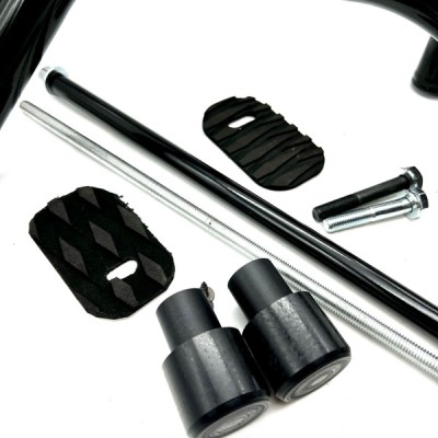 Crash cage – engine guard crash bar Kawasaki ZX6R 636 (19-23) stunt drift