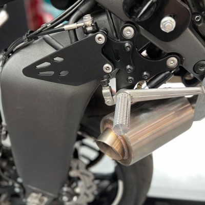 Short Exhaust – Muffler  Kawasaki ZX6R 636 (2019-2023) Stunt Drift