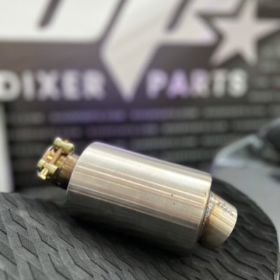 Short Exhaust Muffler Kawasaki ZX6R 636 (2003-2004) Stunt Drift Upgrade Tail Pipes