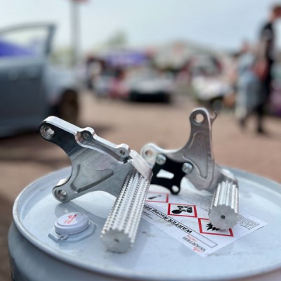 Aluminium Front Sets – Driver’s Footrest Kawasaki ZX6-R 636 (2019-2025) Stunt