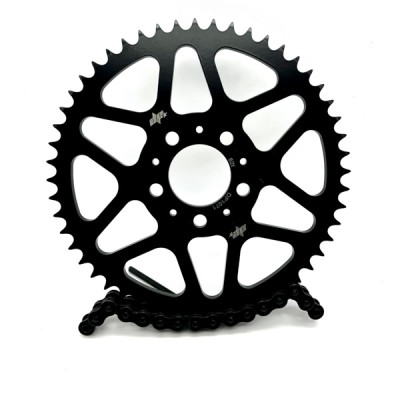 Steel Sprocket 52t 530 Harley Davidson Dyna FXD Glide Sportster 883 1200 1450 1600 Stunt Club Style