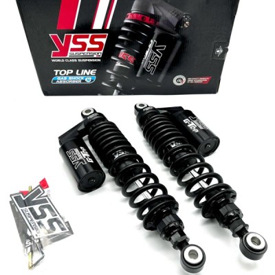 Rear Shocks Absorber YSS RG362 -14" inch Harley Davidson Dyna Touring (1992-2017) FXD FXDX FXDWG FXDL FXDLS Stunt Custom Club Style