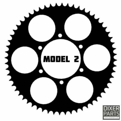 Steel sprocket – 51 to 60 teeth – custom made