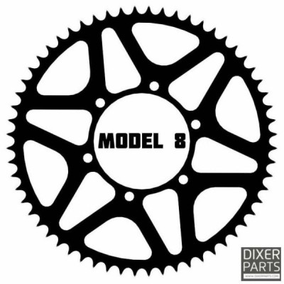 Aluminum sprocket – 61 to 80 teeth – custom made