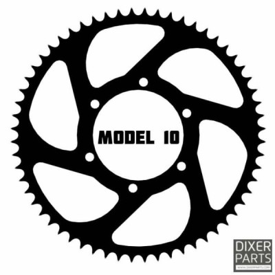 Aluminum sprocket – 61 to 80 teeth – custom made