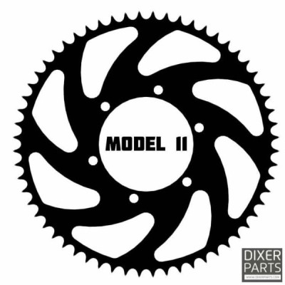 Aluminum sprocket – 61 to 80 teeth – custom made