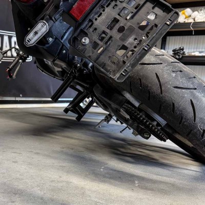 Rear Sets - Footrests Pegs Subcage Honda CB125 CB125R (2021-2024) Stunt Gymkhana