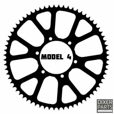 Aluminum sprocket – up to 50 teeth – custom made