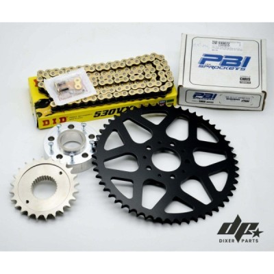 Chain drive kit sprocket 24/55 + DID 530 VX – Harley Davidson Dyna (2006-)