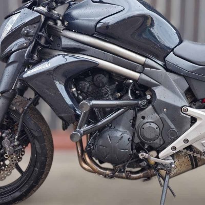 Crash Cage Engine Guard Bar Kawasaki ER6 ER-6 (2012-2016) Stunt Gymkhana