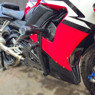 Yamaha R6 Crash Cage YFZF (2003-2005) 5SL - Engine Guard Crash Bar - Stunt Gymkhana