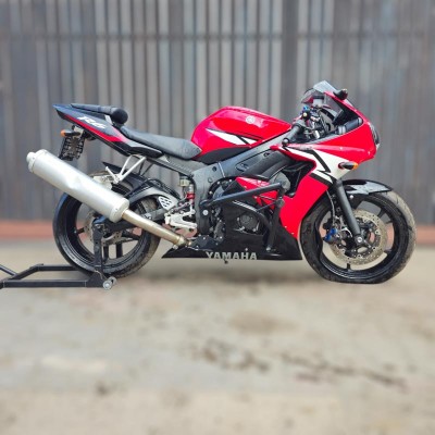 Yamaha R6 Crash Cage YFZF (2003-2005) 5SL - Engine Guard Crash Bar - Stunt Gymkhana