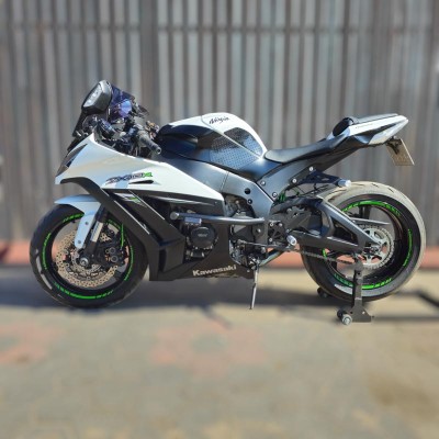 Kawasaki Ninja ZX10R Crash Cage (2011-2015) - Engine Guard Bar - Race Gymkhana