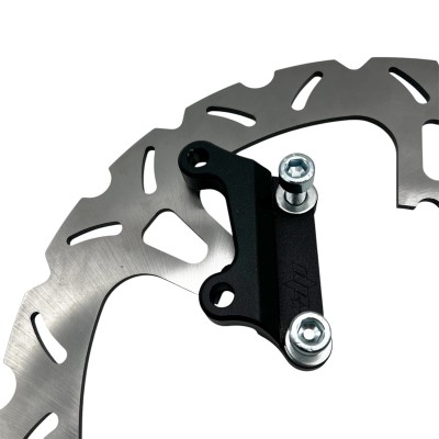 Right Upgrades OEM Caliper Adapter Bracket 14" (355mm) rotor Harley Davidson Dyna Softail Touring