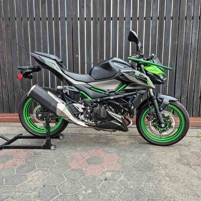Sety Tylne Podnóżki Łączone Subcage Kawasaki Z500 ABS (2024-2025) Stunt Ghymkana Track