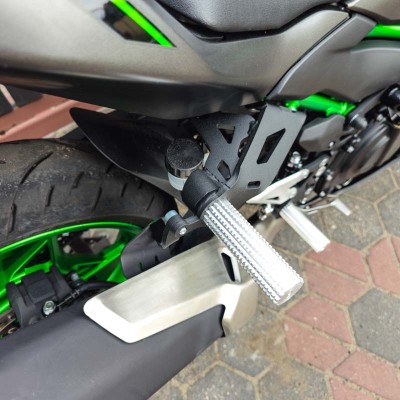 Sety Tylne Podnóżki Łączone Subcage Kawasaki Z500 ABS (2024-2025) Stunt Ghymkana Track