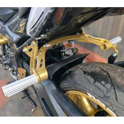 Sety Tylne Podnóżki Łączone Subcage Suzuki GSR 750 (2011-2017) Stunt Ghymkana Tor
