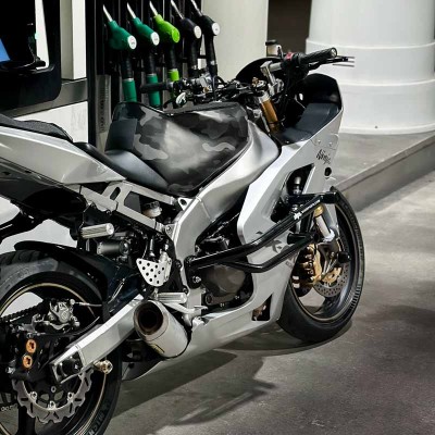 Aluminiowe Podnóżki Pegi Przód Kawasaki 636 (2003-2004) Stunt