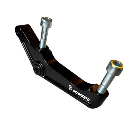 Left Upgrades Caliper Adapter Bracket Accossato 108mm Harley Davidson (2000-2023) Sportster Softail Dyna Touring