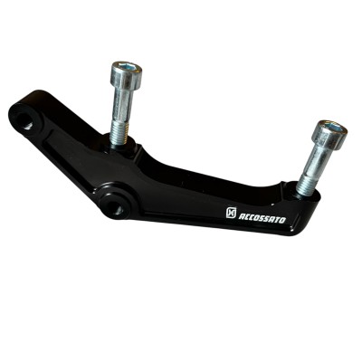 Lewe Mocowanie Adapter Zacisku Accossato 108mm Harley Davidson Dyna (2000-2023) Sportster Softail Dyna Touring