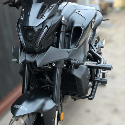 Crash Cage Engine Guard Bar Yamaha MT09 FZ09 FJ09 XSR900 Tracer 900 (2021-2023) Street Stunt Gymkhana