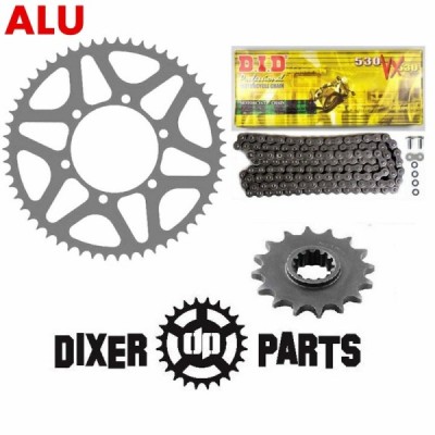 Chain drive kit 15/65 ALUMINUM + DID chain 530 VX – Honda CBR 929 954 Fireblade (00-03) SC44 SC50