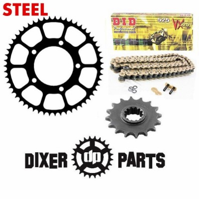 Chain drive kit 15/70 + GOLD DID chain 525 VX – Honda CBR F4 900RR (92-00)