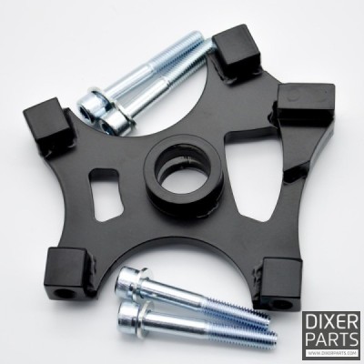 Handbrake bracket for Suzuki GSXR 600 750 K6 K7 (06-07) stock disc – 2x radial – stunt