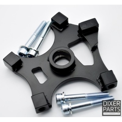 Handbrake bracket for Suzuki GSXR 600 750 K6 K7 (06-07) stock disc – 2x radial – stunt