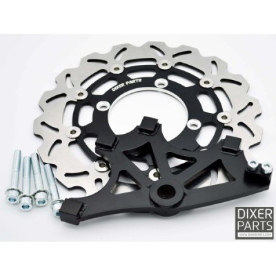 Handbrake bracket for Honda CBR 600F F2 F3 (91-98) – 300 mm – 2x radial – stunt