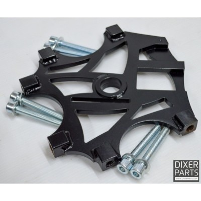 Handbrake bracket for Yamaha R6 (06-16) – 300 mm – 3x radial – stunt