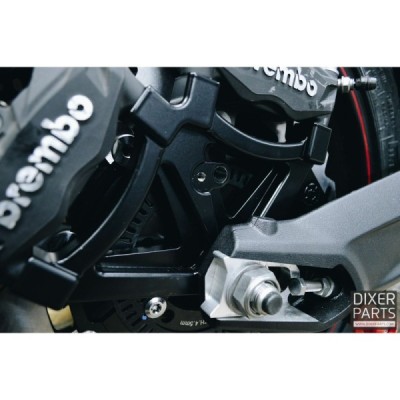 Handbrake bracket for Triumph Street Triple 765 (2017-2018) – 300 mm – 2x radial – aluminum