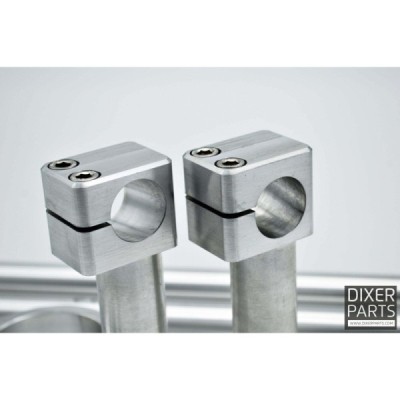 Aluminum CLIP-ON – fully adjustable – 48mm – stunt – racetrack – gymkhana